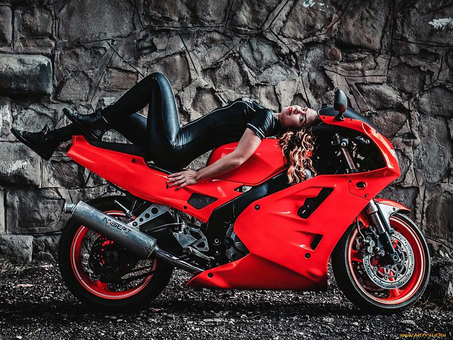 Beautiful girl Beautiful girls and motorcycles in Lusaka