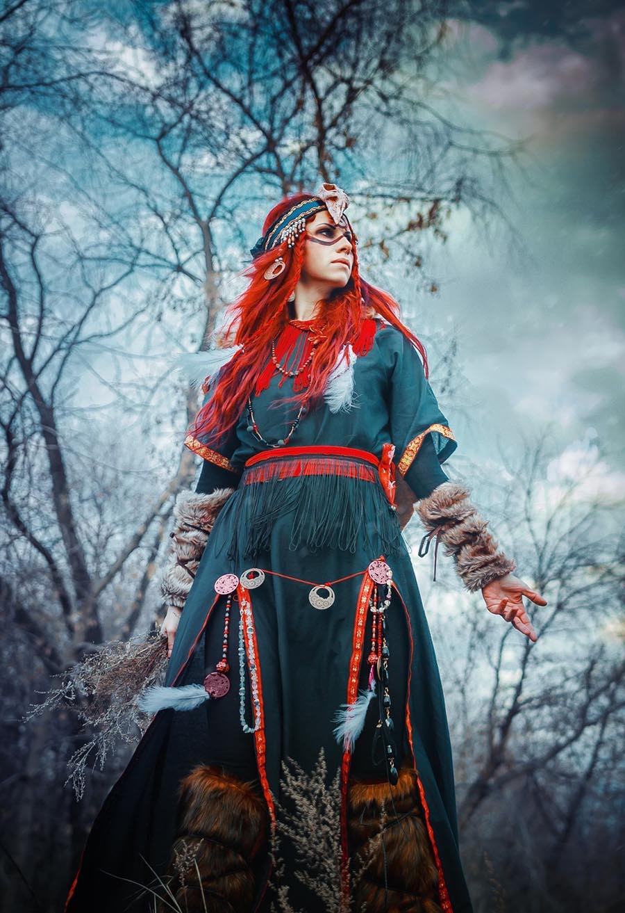 Girls in Slavic costumes underwear in Lusaka