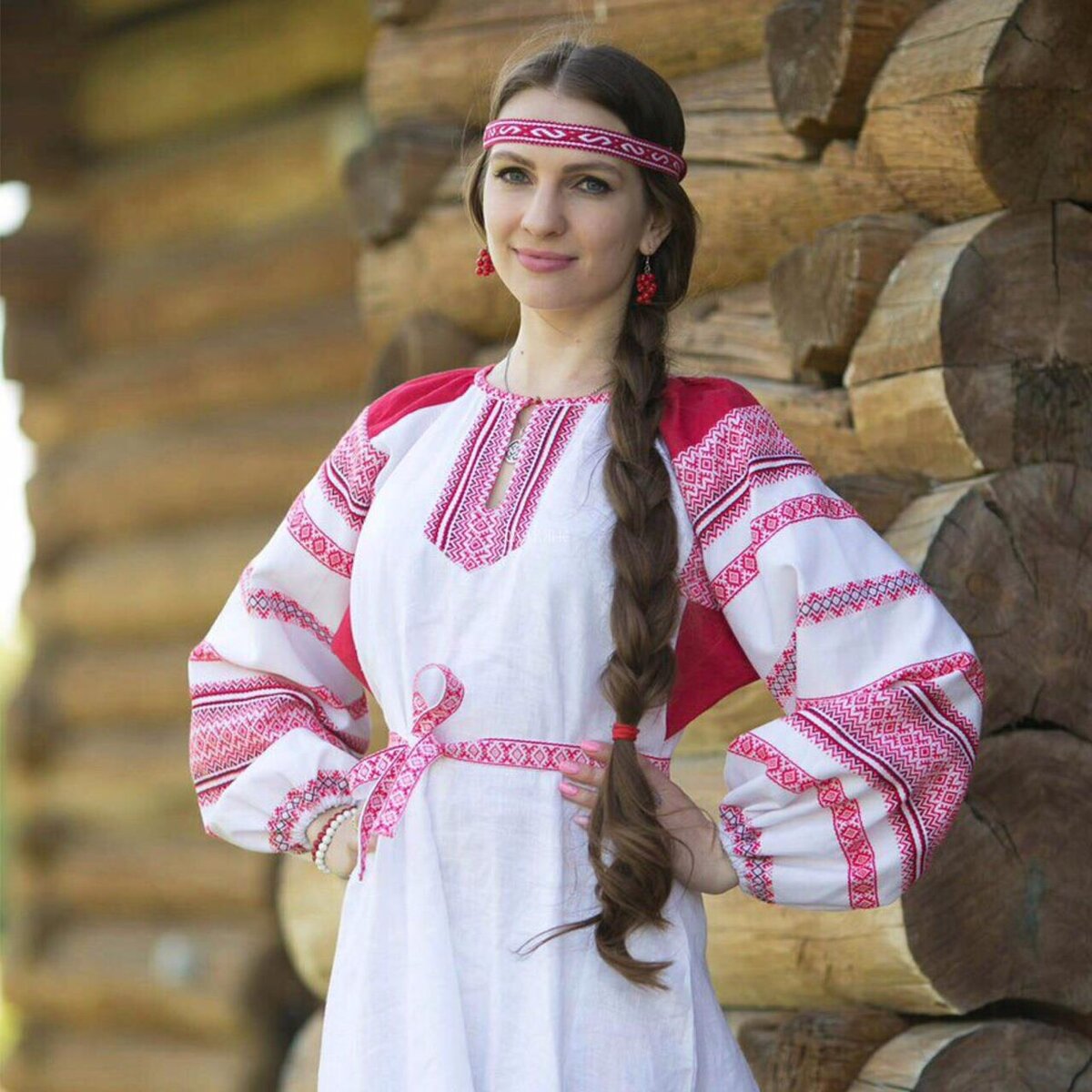 Girls in Slavic costumes in Lusaka