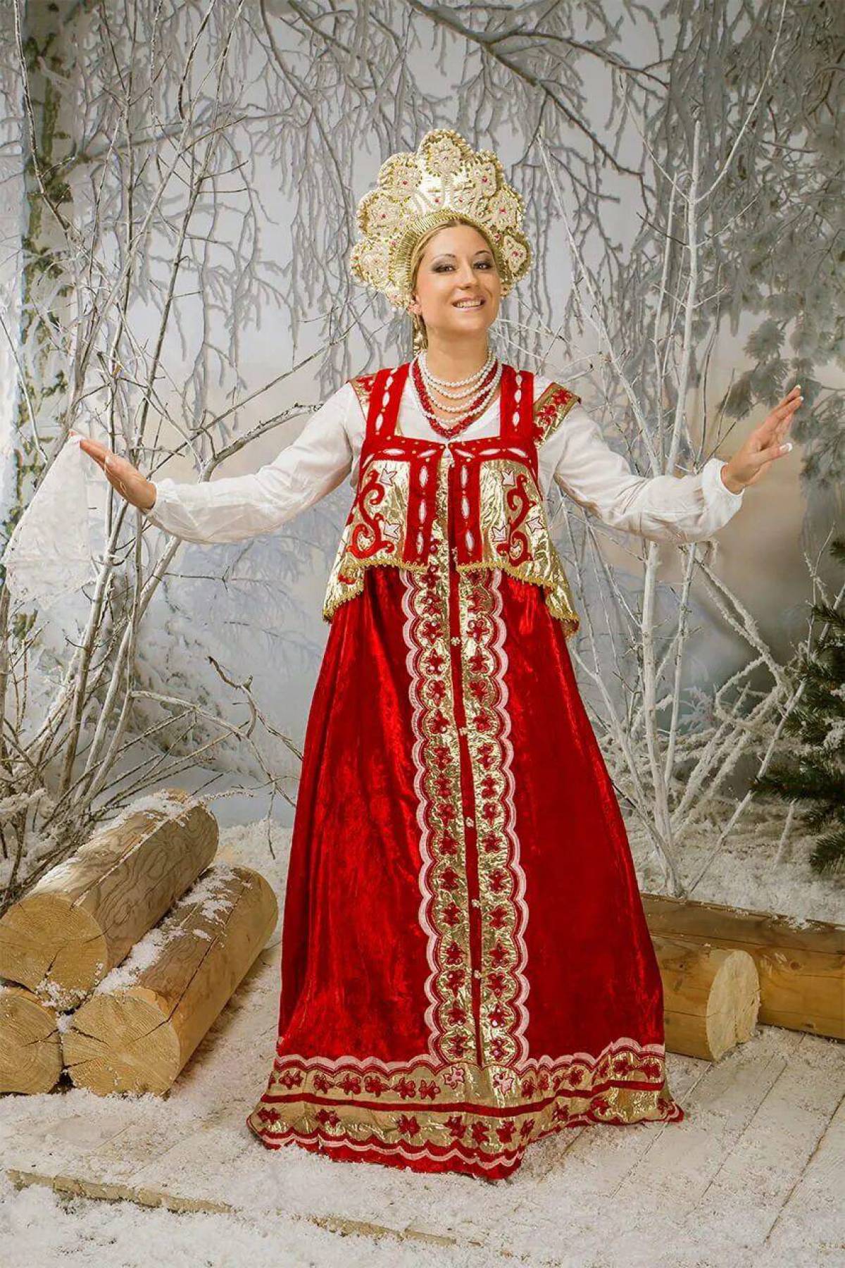 Girls in Slavic costumes in Lusaka