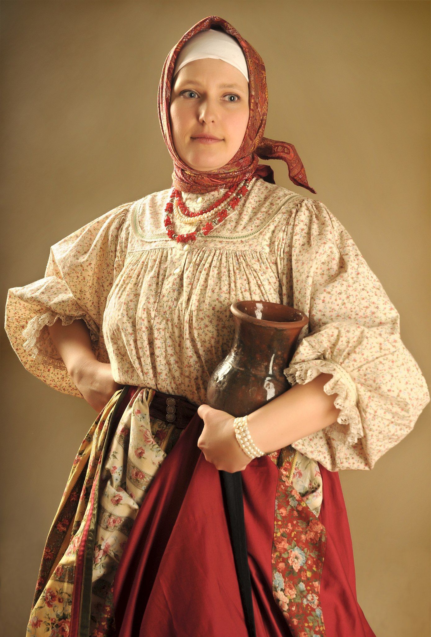 Girls in Slavic costumes in Lusaka